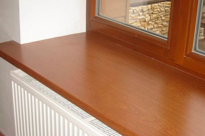 Processus d'installation des appuis de fenêtre en bois