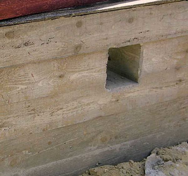 Bouches d'aération (évents) pour la ventilation des fondations - sont-elles nécessaires ou non?