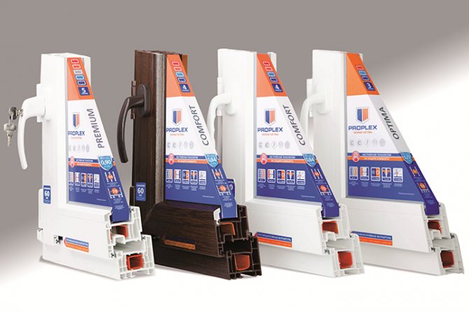 Systèmes de profilés PROPLEX avec et sans laminage