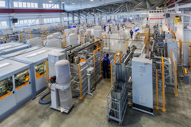 Production de profilés SCHTERN