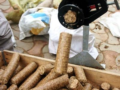 production de briquettes de combustible à faire soi-même