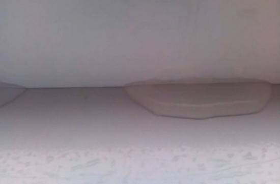 Le balcon fuit d'en haut: que faire