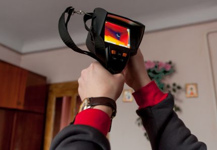 Audit énergétique dans la maison