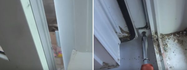 Vérifiez le mouvement de la porte, si nécessaire, desserrez ou serrez un peu plus la vis