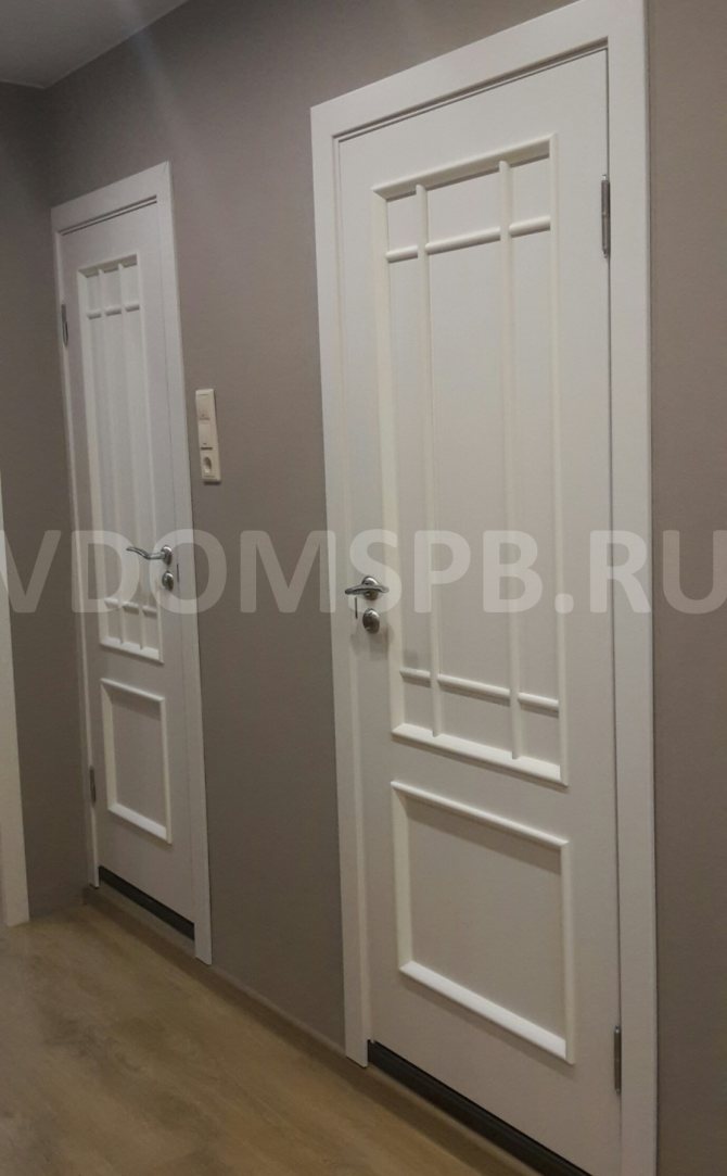 Portes en PVC: qu'est-ce que c'est, les avantages et les inconvénients de modèles similaires