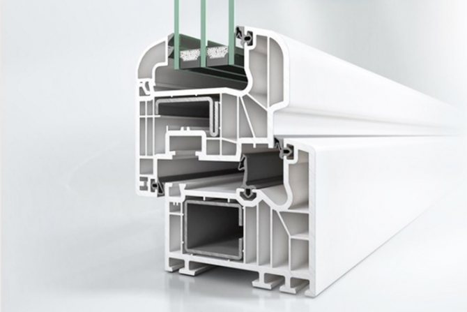 Profilé PVC Schuco Corona SI 82