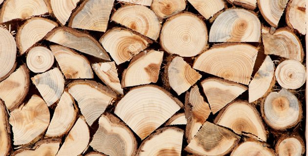 consommation de bois de chauffage dans une chaudière à combustible solide