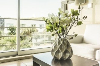 Fenêtre coulissante en plastique