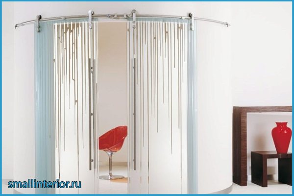 Portes coulissantes dans le pendule de la cuisine