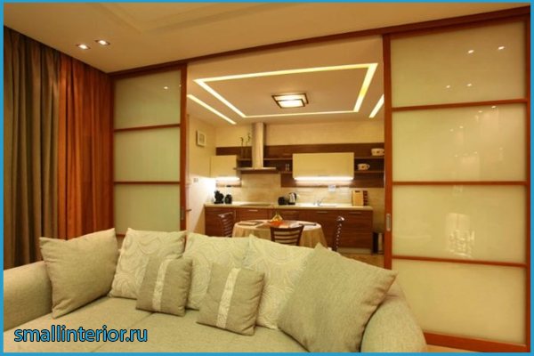 Portes coulissantes dans la cuisine