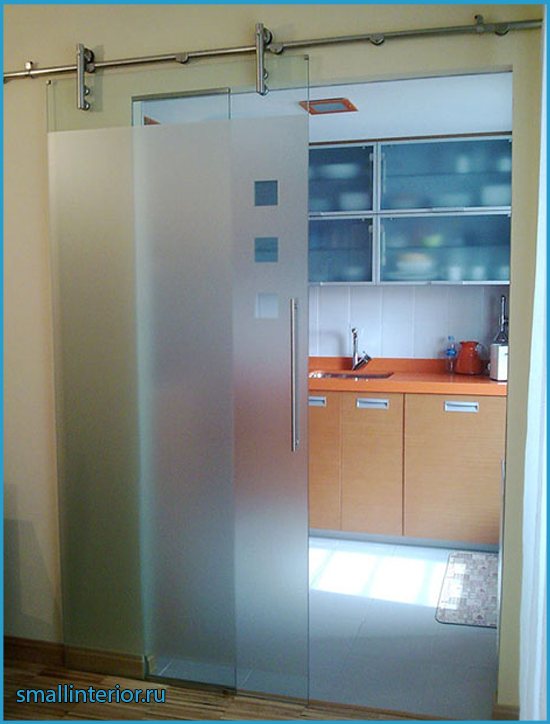 Portes coulissantes dans la cuisine