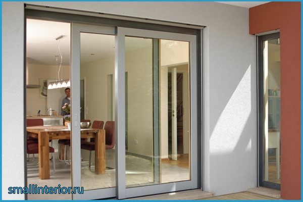 Portes coulissantes dans la cuisine