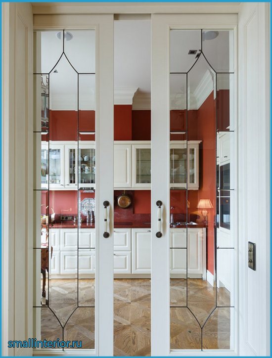 Portes coulissantes dans la cuisine