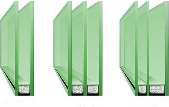 Différences dans les fenêtres à double vitrage