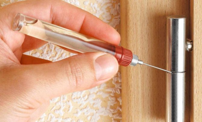 Réglage des portes en aluminium