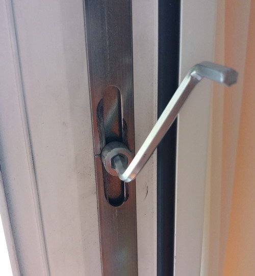 réglage des goupilles de rotation