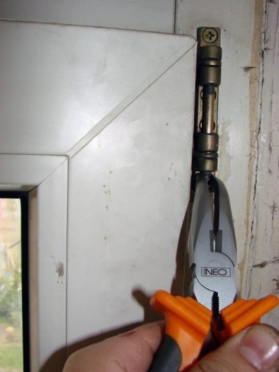 Réglage de la porte