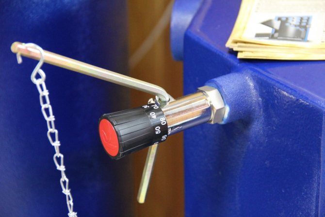 Régulateur de combustion sur la chaudière