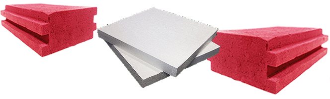 Matériau d'isolation thermique Rezol.