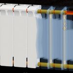 Radiateur en coupe Rifar Monolit