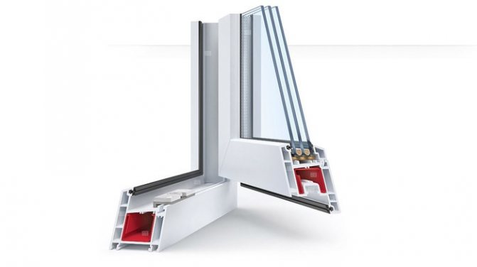 Figure. 4. Un exemple de vitrage à plusieurs chambres