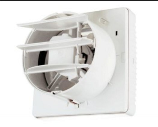 Figure. 4. Les persiennes empêchent le retour de courant d'air