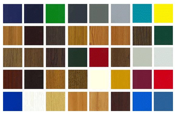 Figure. 5. Le film stratifié vous permet d'imiter n'importe quelle texture de bois