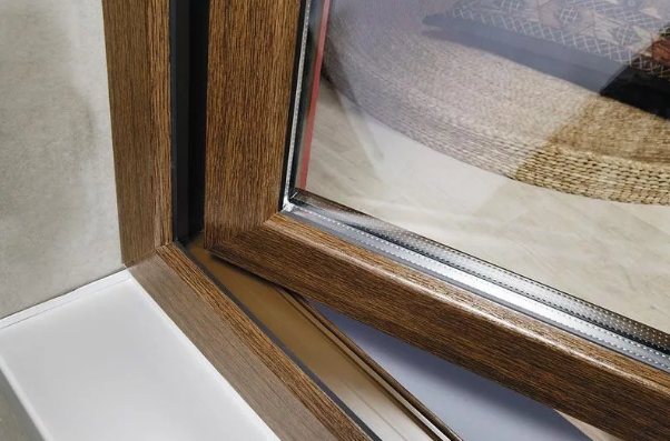 Figure. 7. Lamination de la fenêtre des deux côtés