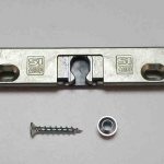 loquet de balcon à rouleau pour porte en plastique