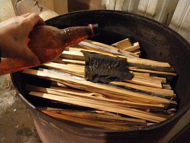 Allumage du four de pyrolyse