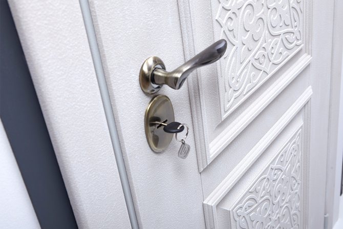 Poignée de porte avant