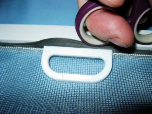 Poignées de moustiquaire à faire soi-même