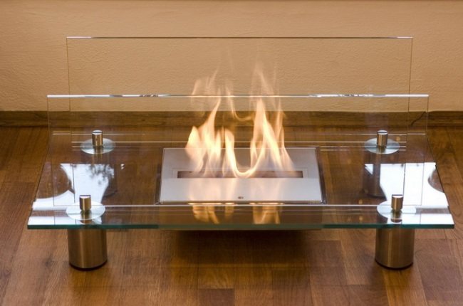 La cheminée biologique la plus simple