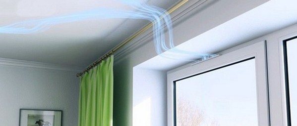 soupape d'entrée à fente