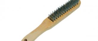 Brosse de nettoyage antirouille