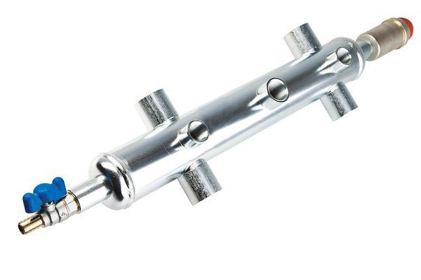 Circuit de chauffage avec une flèche hydraulique