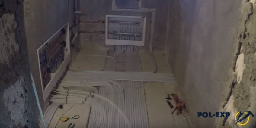 Schéma de câblage pour chauffage au sol à eau: versions et manuel de l'appareil