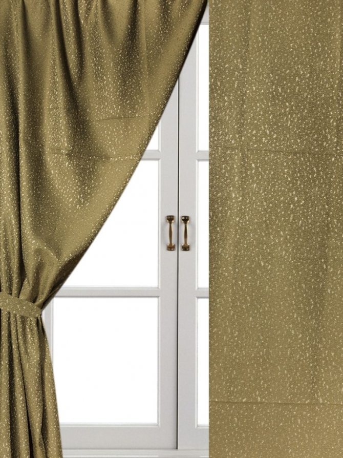 Rideaux en polyester