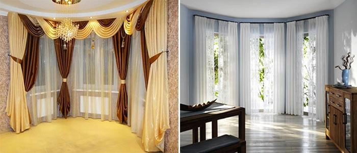 Rideaux dans le salon