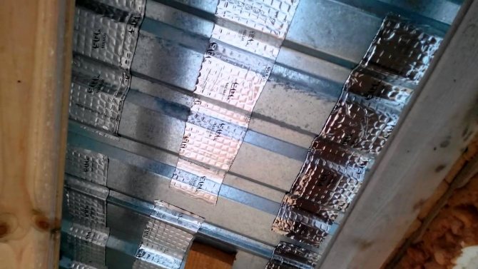 Insonorisation à faire soi-même de la visière de toit et de balcon - instructions étape par étape avec photos et descriptions