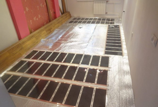 Le système de chauffage par le sol est le plus souvent complémentaire au chauffage principal