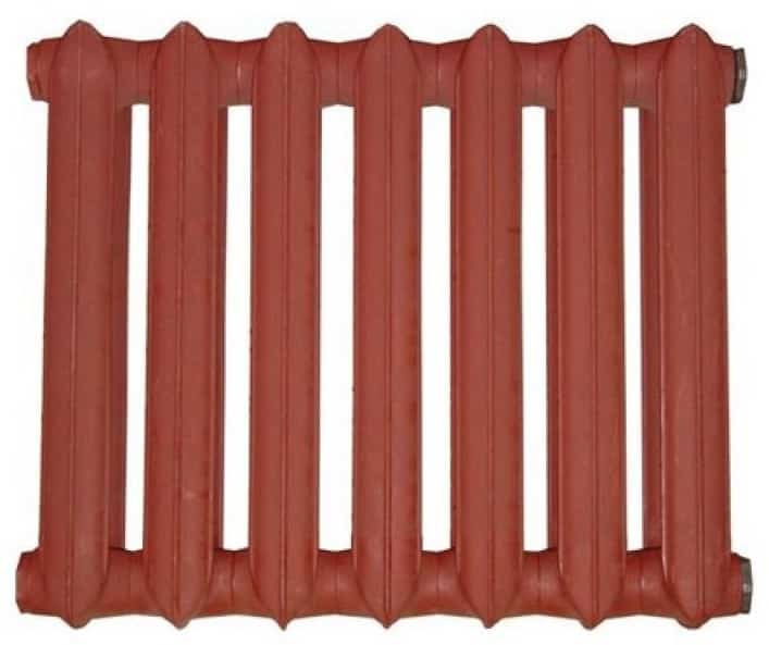 Combien de litres d'eau y a-t-il dans la section d'un radiateur en aluminium