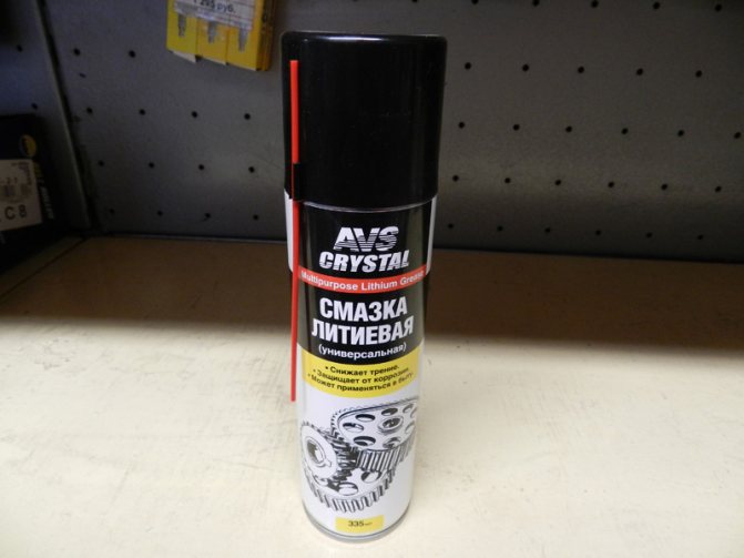 Lubrification des ferrures de fenêtres en plastique Lubrifiants interdits