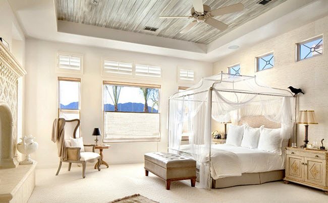 chambre de style méditerranéen