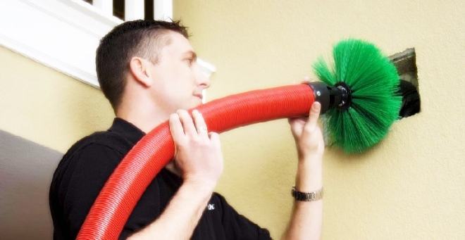 Un aspirateur puissant aidera à faire face à la pollution du conduit de ventilation