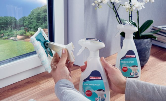 Spray pour fenêtres