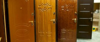 Dimensions standard des portes d'entrée métalliques