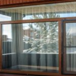 Fenêtres à triple guillotine standard