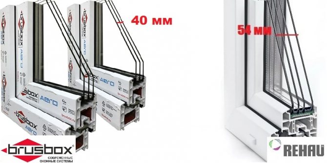 Fenêtre à double vitrage au profil Rehau et Brusbox