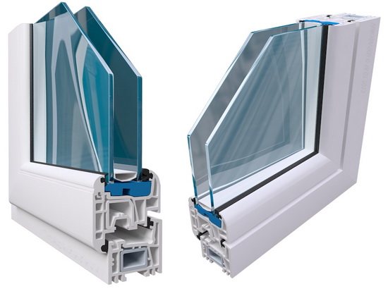 Unité de verre sectionnelle